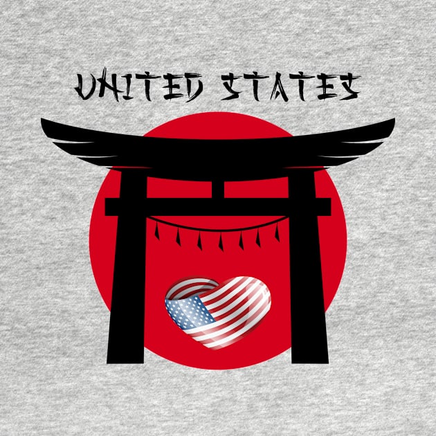 The team of United States in Tokyo by ArtDesignDE